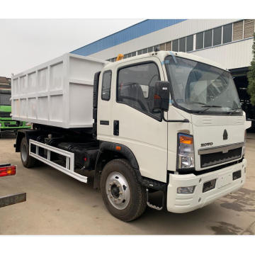 SINOTRUK HOWO 4X2 14 CBM Hook Lift arm roll Garbage Truck